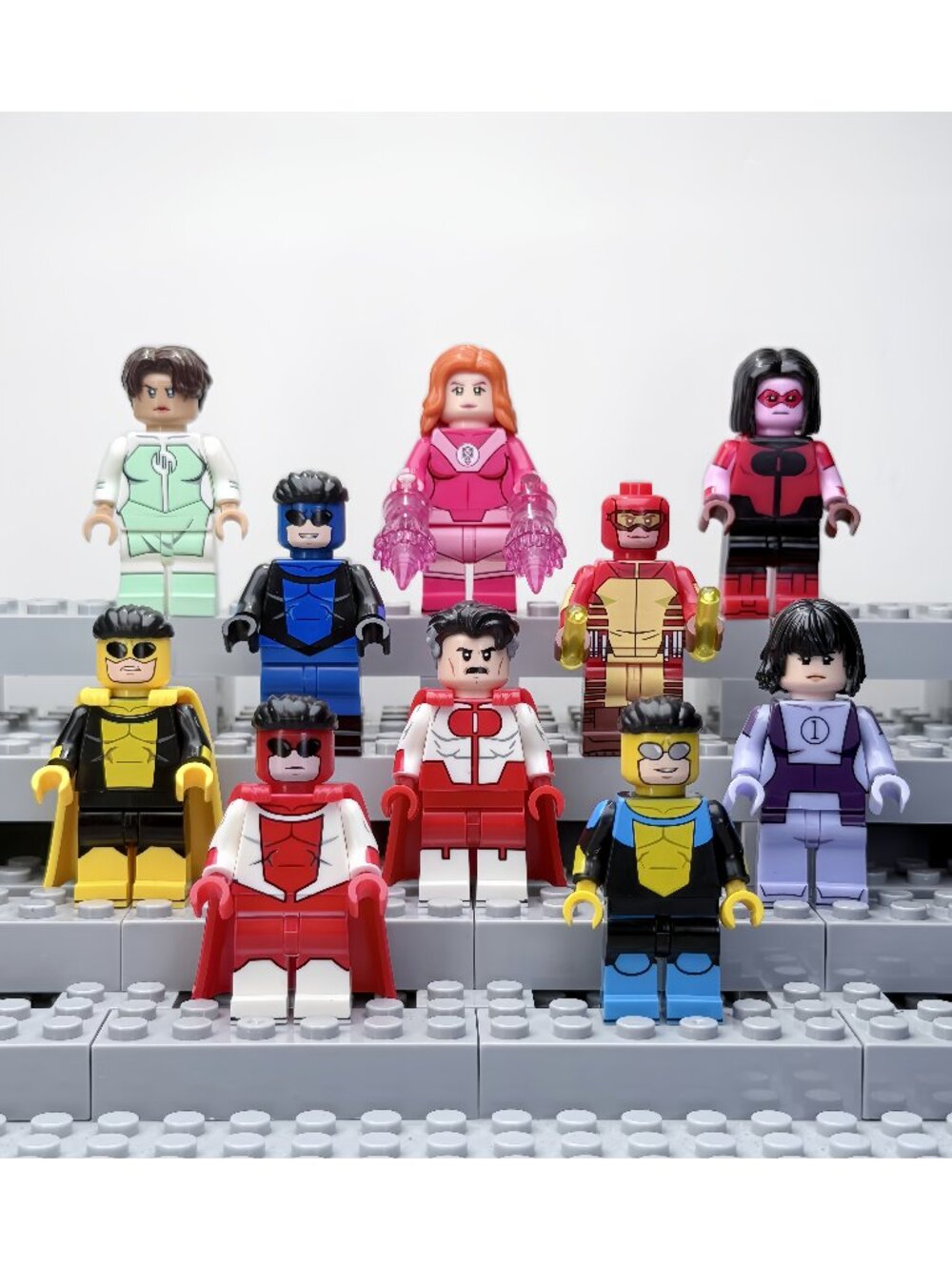 Invincible Custom Minifigures Lot of 10